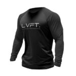 New sportsman muscular fashion sportswear sweat-absorbent fitness running exercise long-sleeved shirt3