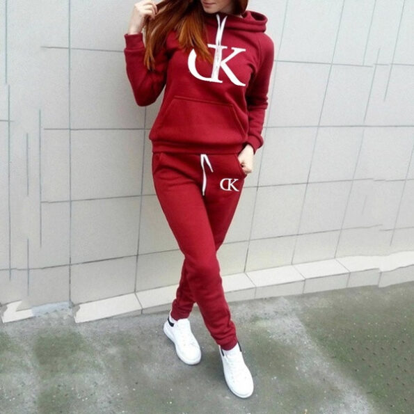 rending Womens Clothes Casual Long Sleeve Hoodies + Pants Sports6